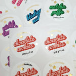 Gold Foiled Business Packaging Retro Labels - XOXOKristen