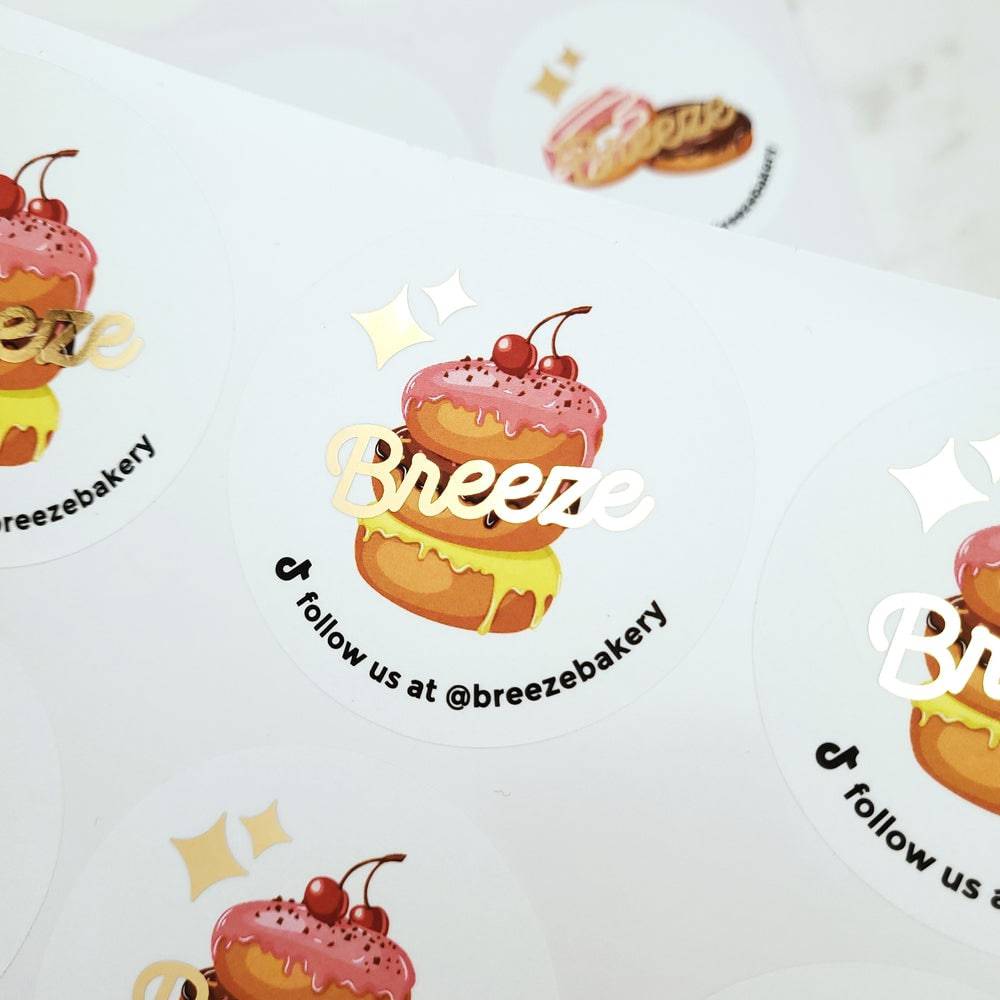 Custom Bakery Labels - XOXOKristen