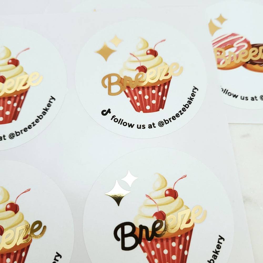 Custom Bakery Labels - XOXOKristen