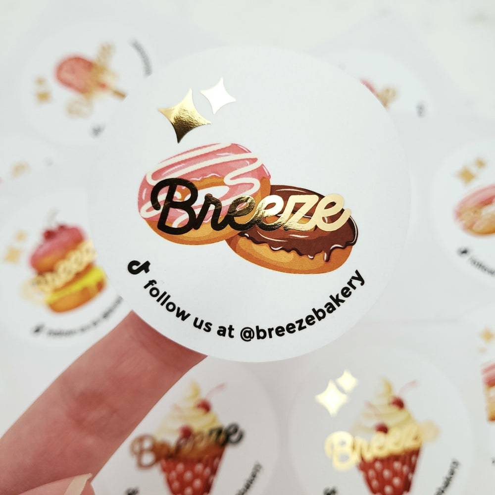 Custom Bakery Labels - XOXOKristen