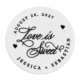 Love is Sweet Wedding Stickers - XOXOKristen