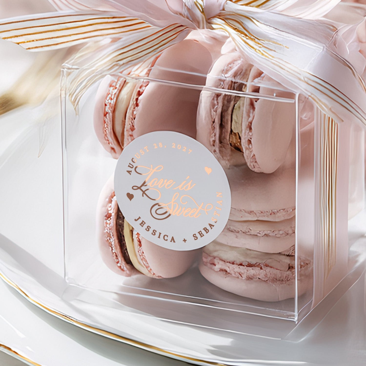 Love is Sweet Wedding Stickers - XOXOKristen