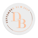 Intertwined Monograms Sticker - XOXOKristen