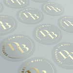Intertwined Monograms Sticker - XOXOKristen