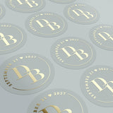 Intertwined Monograms Sticker - XOXOKristen