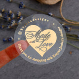 Bold Heart Made with Love Stickers - XOXOKristen
