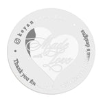Bold Heart Made with Love Stickers - XOXOKristen