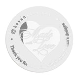 Bold Heart Made with Love Stickers - XOXOKristen