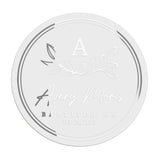 Floral Baptism Favor Stickers - XOXOKristen