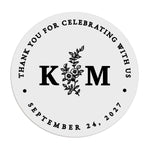 Thank You Wedding Stickers - XOXOKristen