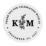 Thank You Wedding Stickers - XOXOKristen