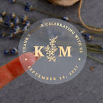 Thank You Wedding Stickers - XOXOKristen