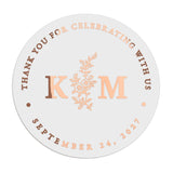 Thank You Wedding Stickers - XOXOKristen