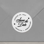 Save the Date Stickers - XOXOKristen