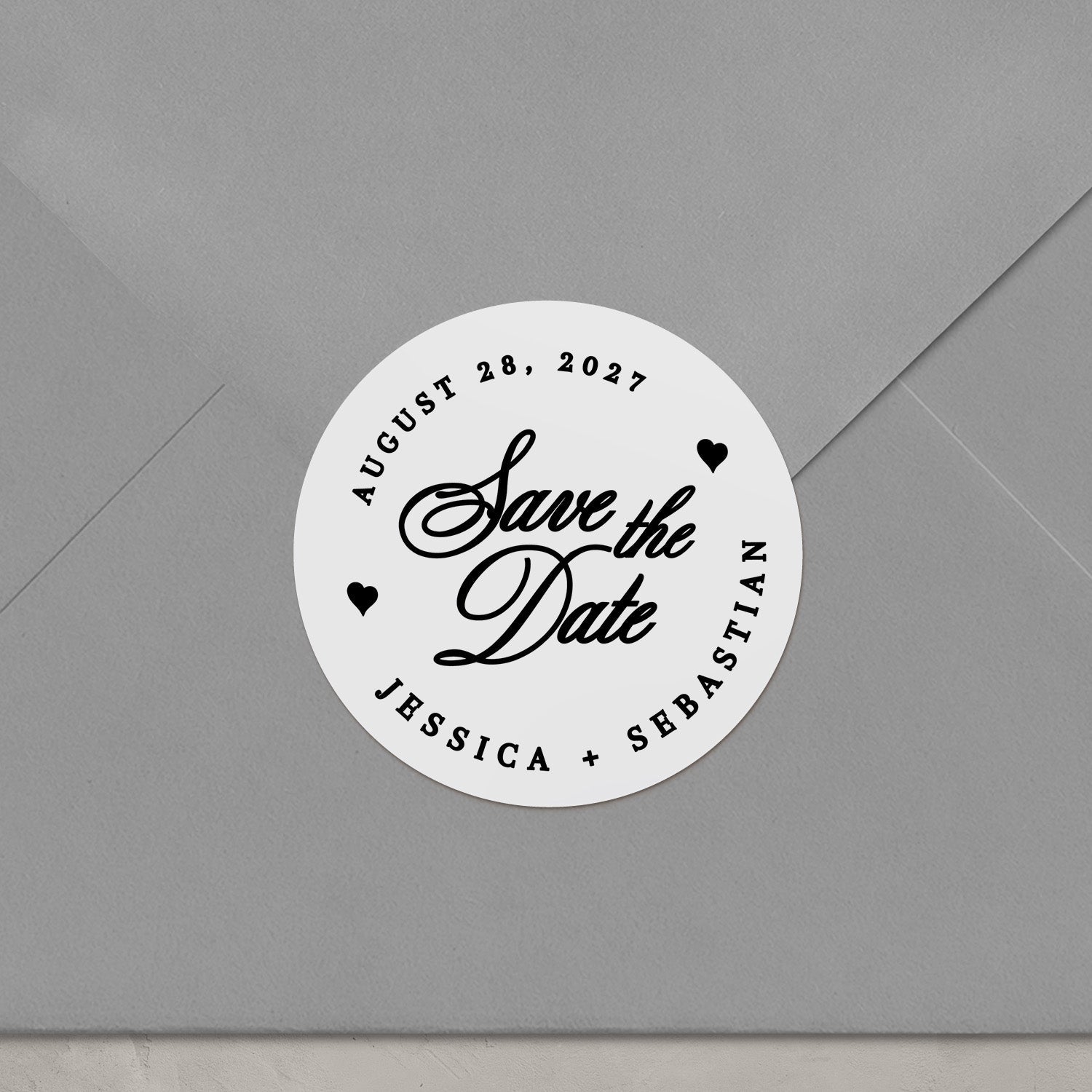 Save the Date Stickers - XOXOKristen