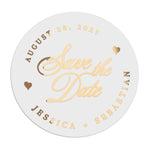 Save the Date Stickers - XOXOKristen