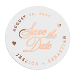Save the Date Stickers - XOXOKristen