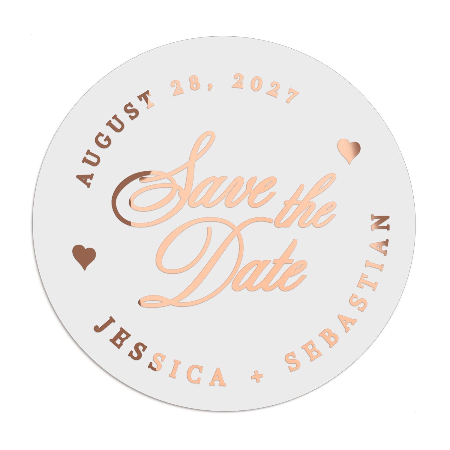 Save the Date Stickers - XOXOKristen