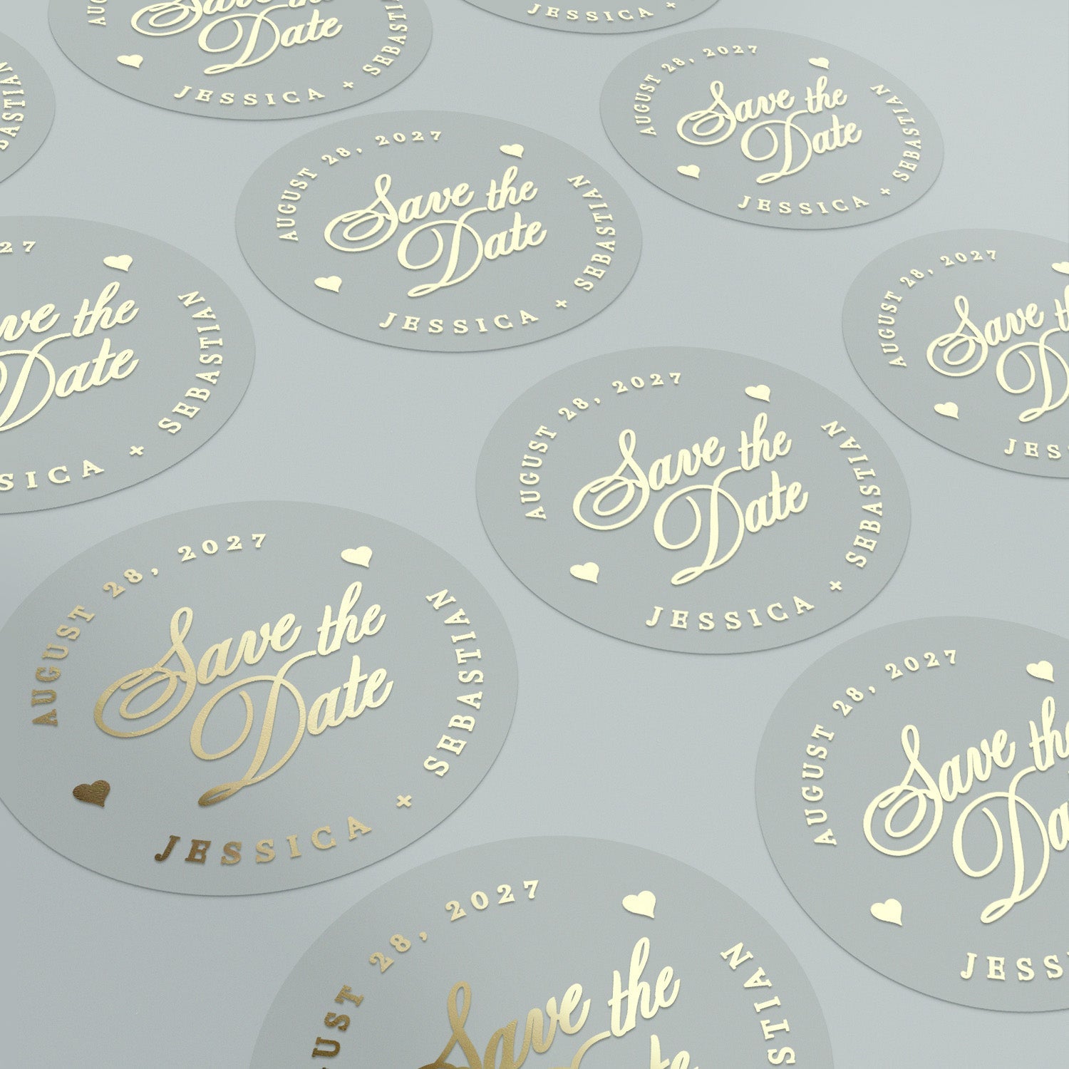 Save the Date Stickers - XOXOKristen