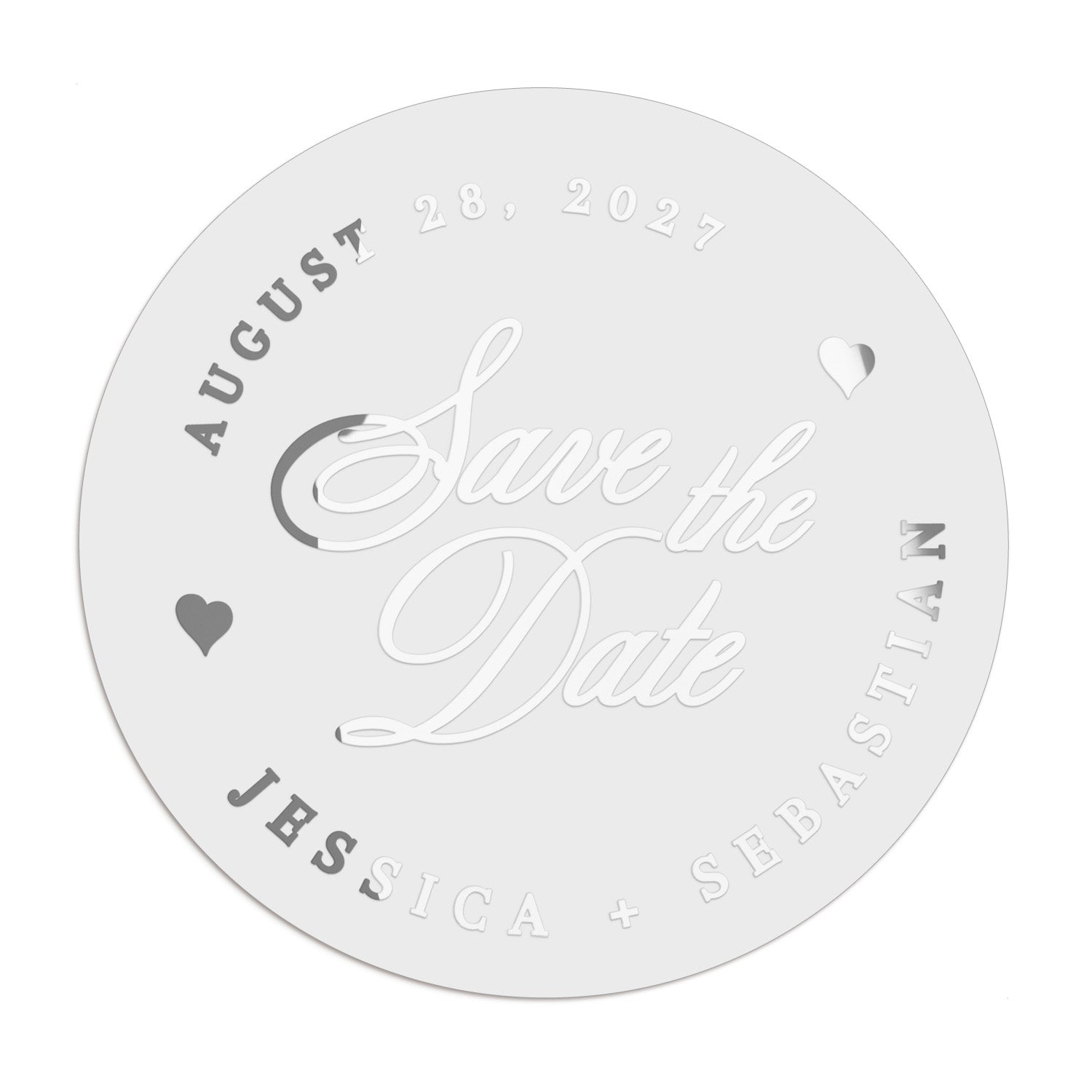 Save the Date Stickers - XOXOKristen
