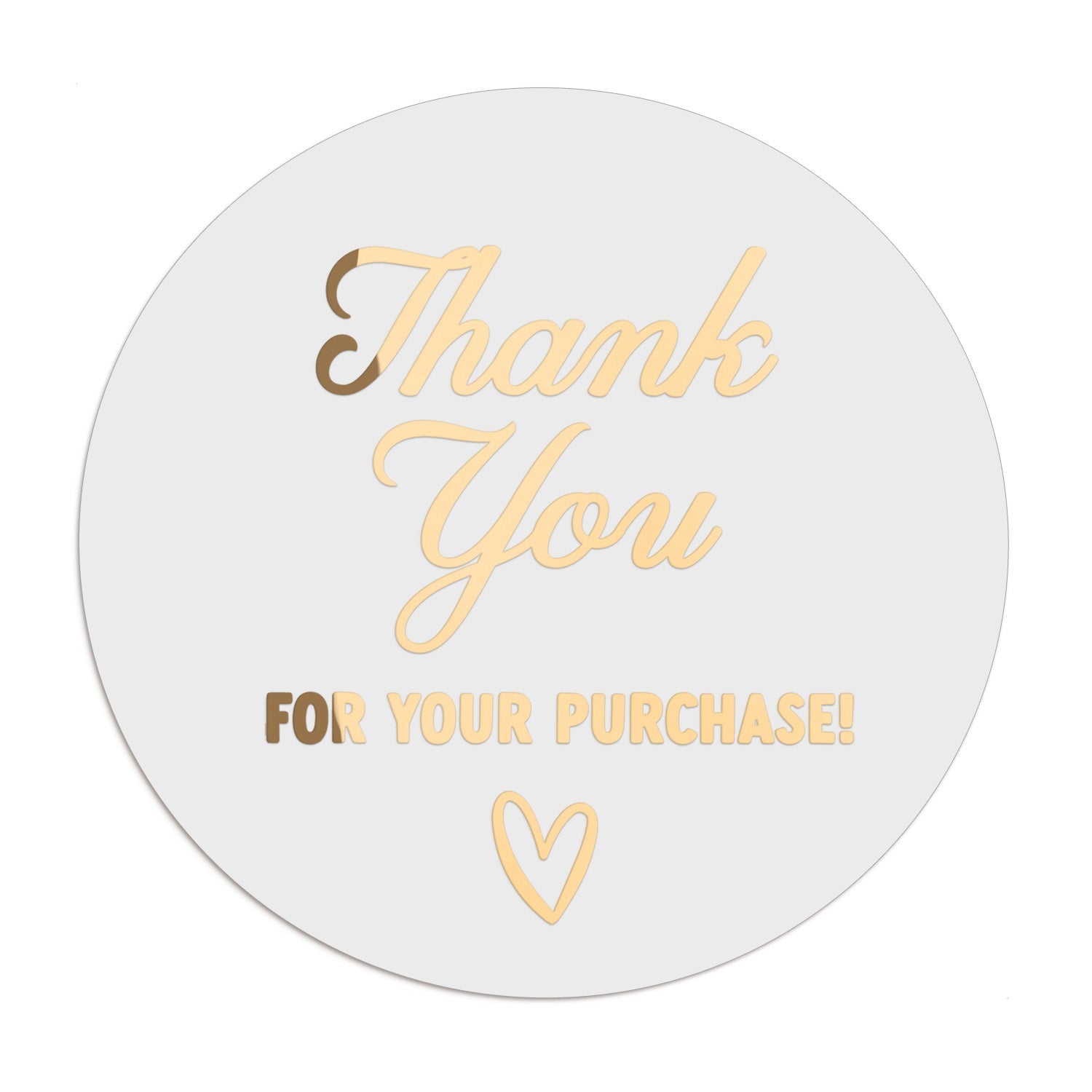 Thank You for your purchase Stickers - XOXOKristen