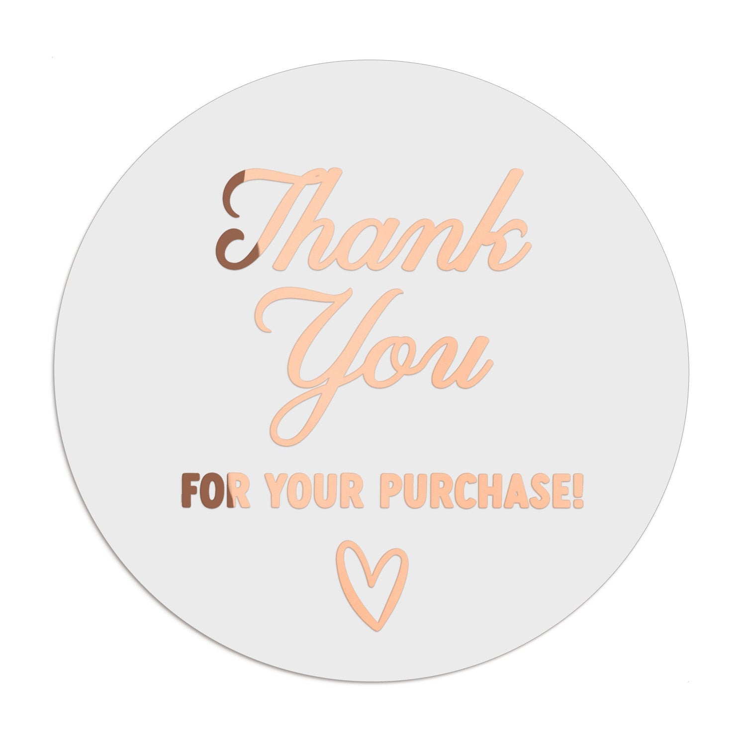 Thank You for your purchase Stickers - XOXOKristen