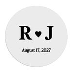 Monograms Wedding Stickers - XOXOKristen