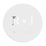 Monograms Wedding Stickers - XOXOKristen