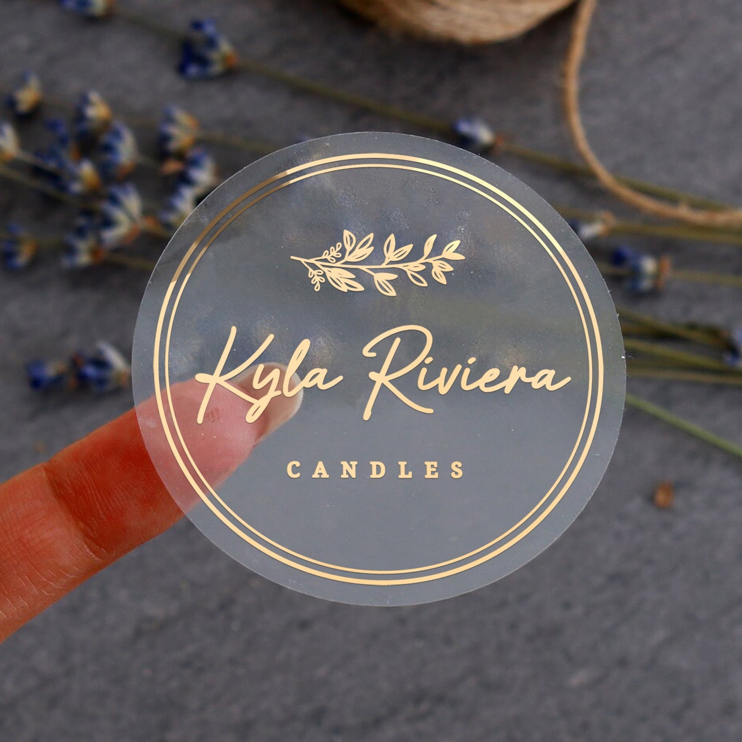 Floral Business Branding Stickers - XOXOKristen