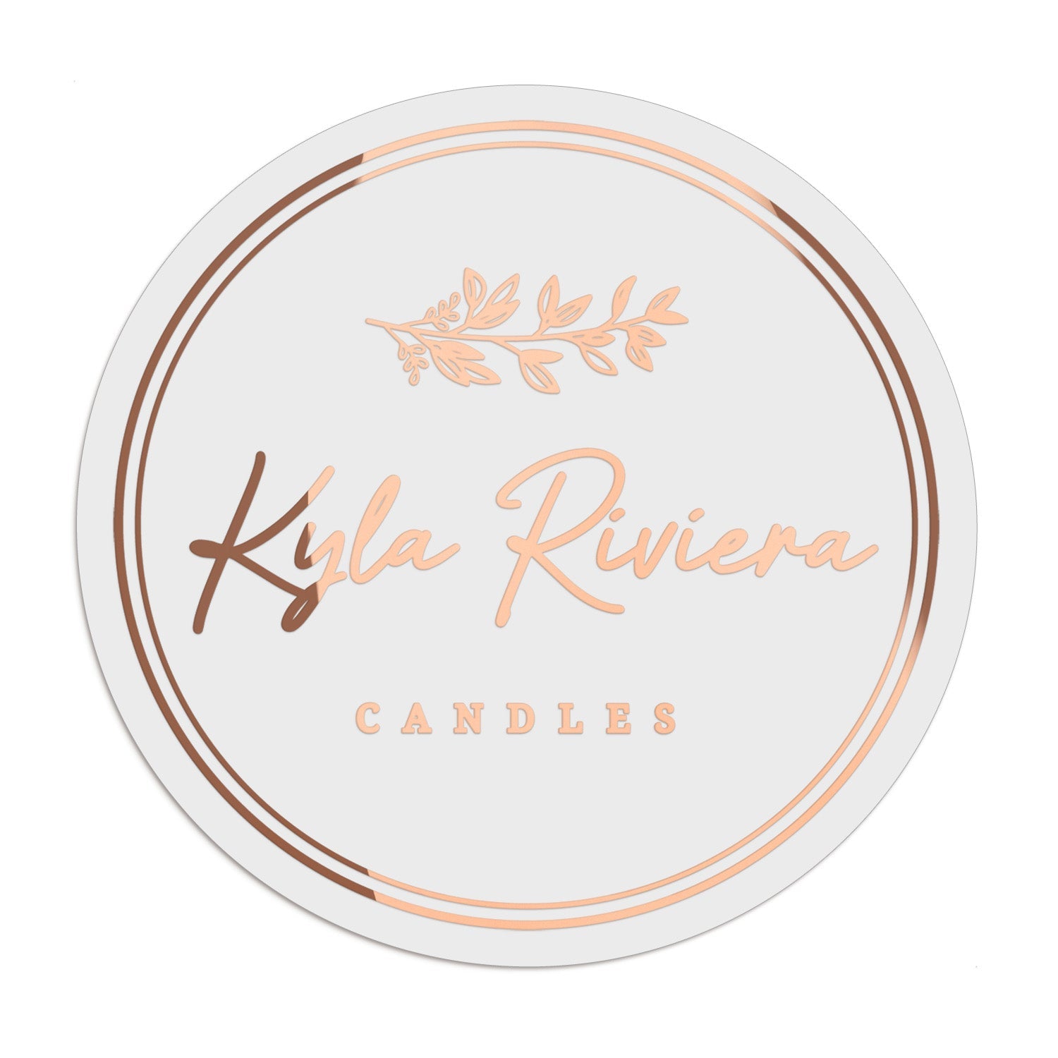 Floral Business Branding Stickers - XOXOKristen