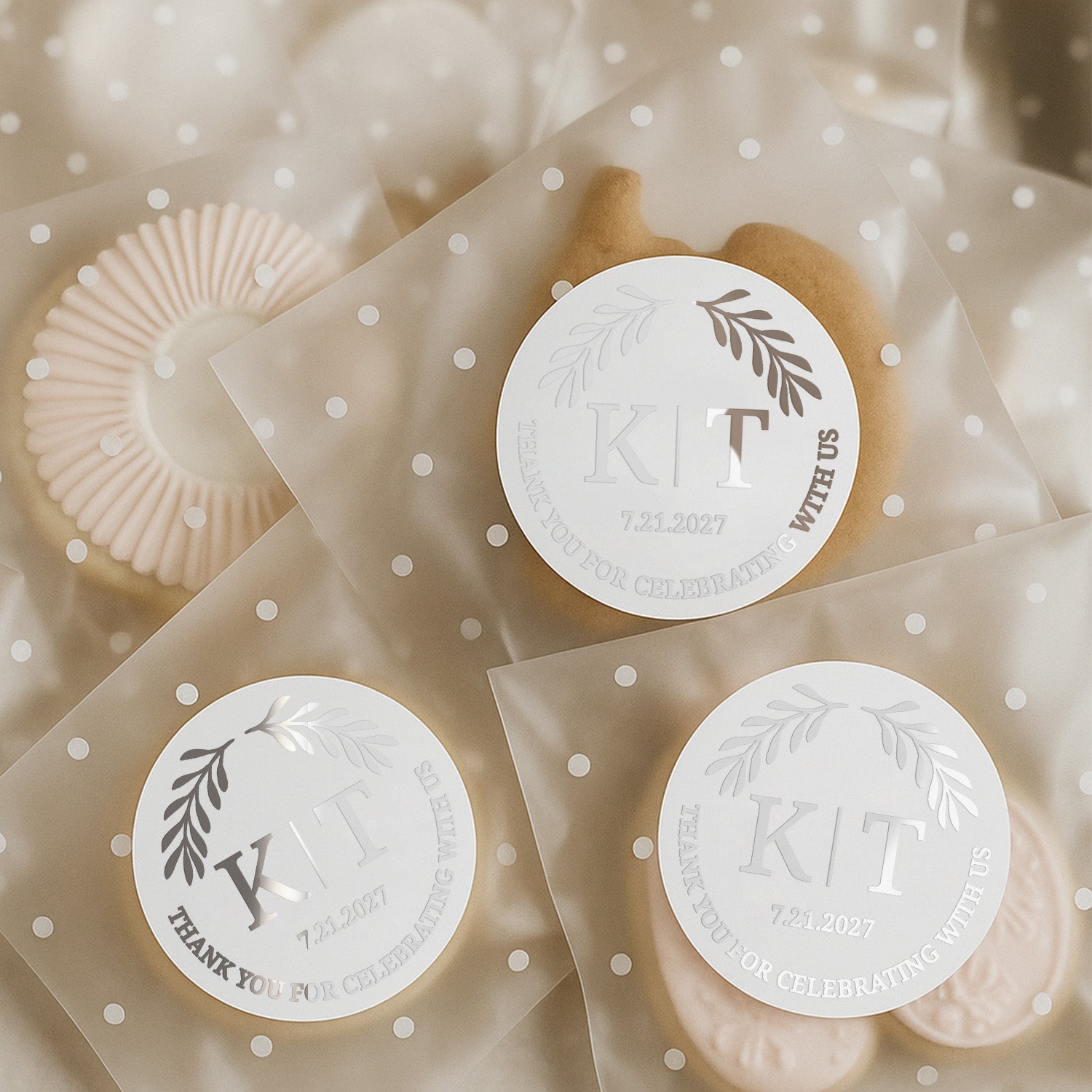 Thank you Wedding Labels - XOXOKristen