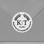 Thank you Wedding Labels - XOXOKristen