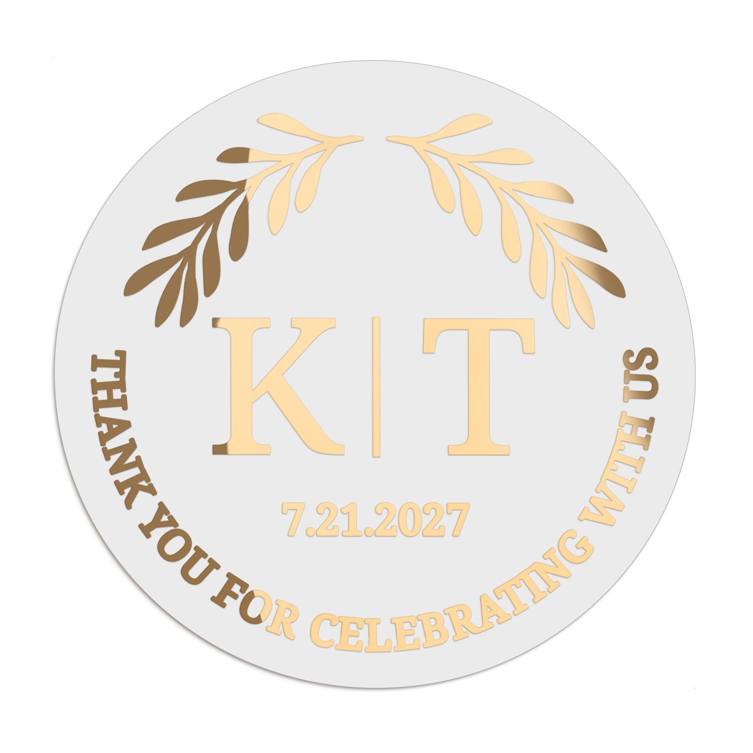 Thank you Wedding Labels - XOXOKristen