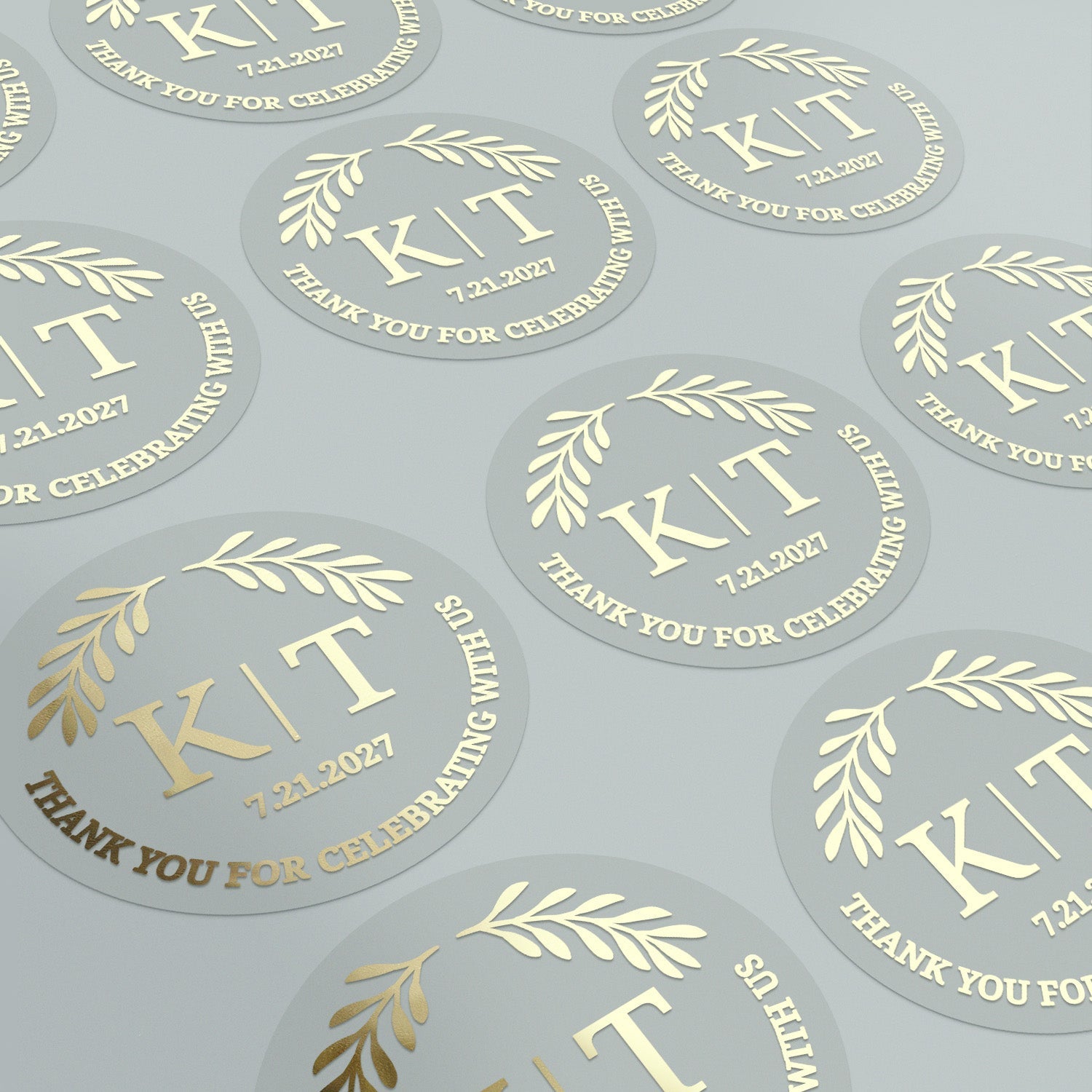 Thank you Wedding Labels - XOXOKristen