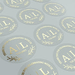 Botanical Monograms Wedding Stickers - XOXOKristen