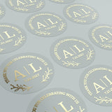 Botanical Monograms Wedding Stickers - XOXOKristen