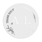 Botanical Monograms Wedding Stickers - XOXOKristen