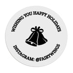 Happy Holidays Business Branding Stickers - XOXOKristen