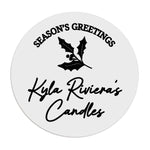 Seasons Greetings Business Stickers - XOXOKristen
