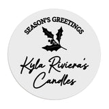 Seasons Greetings Business Stickers - XOXOKristen