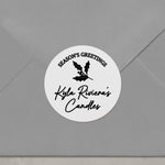 Seasons Greetings Business Stickers - XOXOKristen