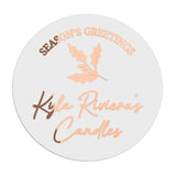 Seasons Greetings Business Stickers - XOXOKristen