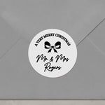 Christmas Wedding Stickers - XOXOKristen