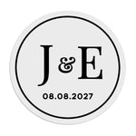 Wedding Monogram Stickers - XOXOKristen