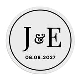 Wedding Monogram Stickers - XOXOKristen