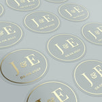 Wedding Monogram Stickers - XOXOKristen