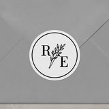 Wedding Monogram Stickers - XOXOKristen