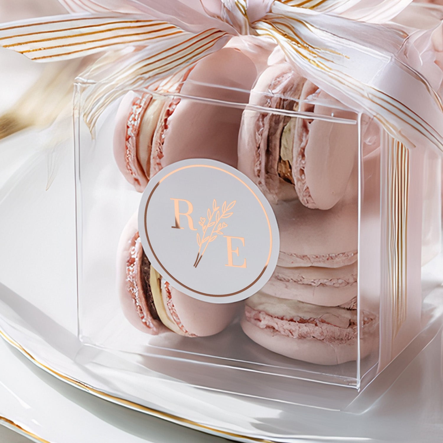 Wedding Monogram Stickers - XOXOKristen