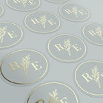 Wedding Monogram Stickers - XOXOKristen