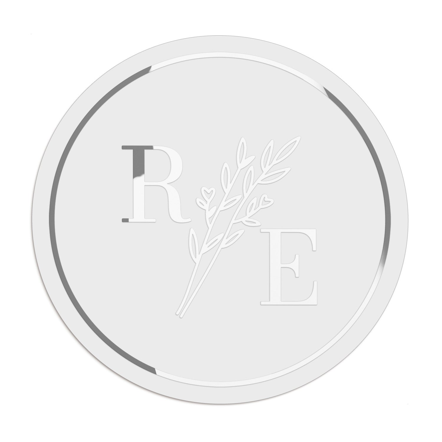 Wedding Monogram Stickers - XOXOKristen